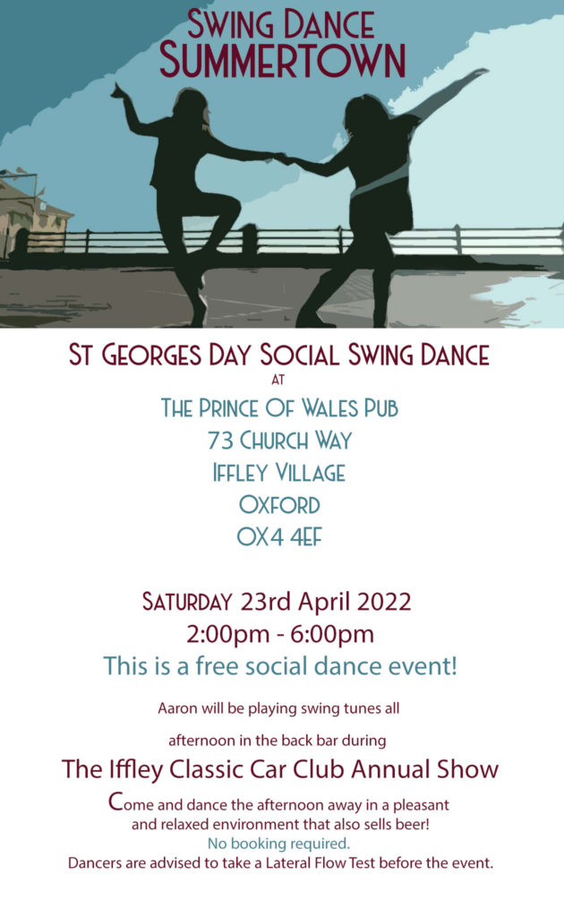 ST Georges Day Social Swing Dance