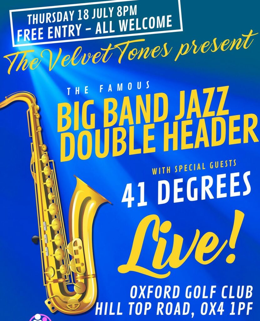 41 Degrees Big Band July 2024