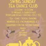 Summertown Swing Sunday Tea Dance Club Flyer