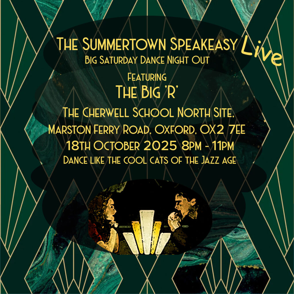 Speakeasy Live With The Big 'R' October 2025. 18/10/2025
