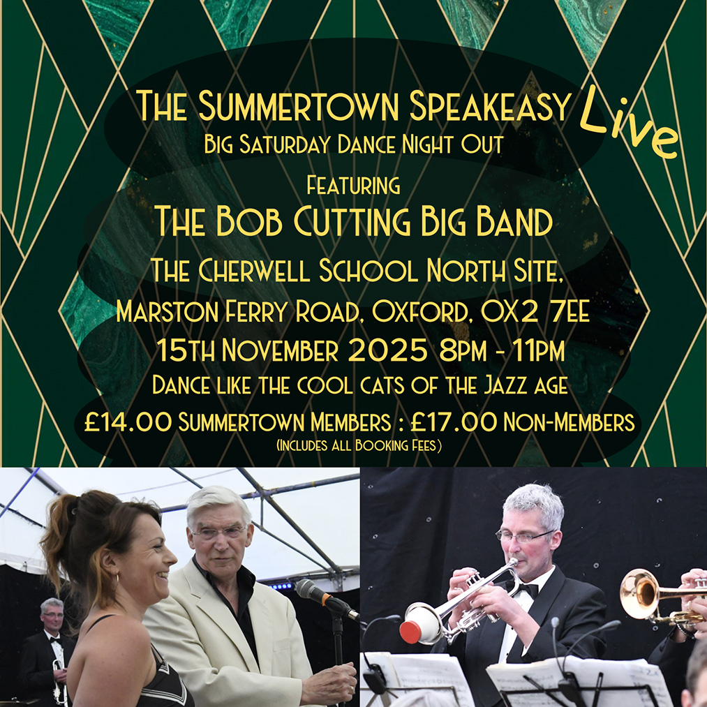 Speakeasy Live November 2025 Featuring The Bob Cutting Big Band