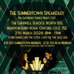 The Summertown Speakeasy March 2026 21/03/2026 8pm-11pm